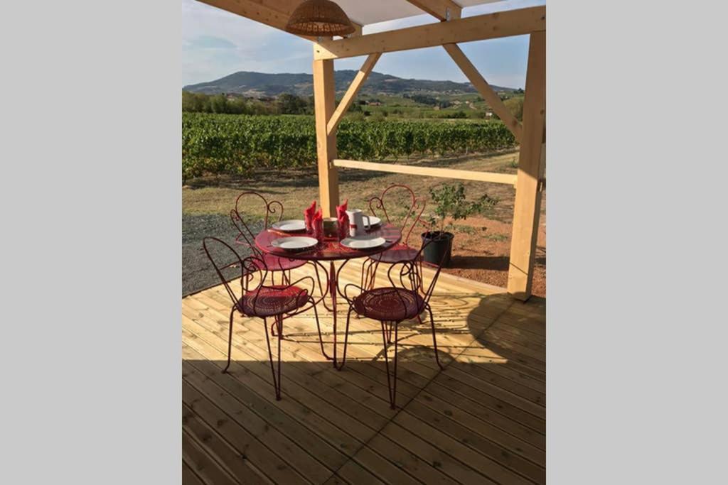 La Boheme, Gite De Charme Quincié-en-Beaujolais Exterior foto