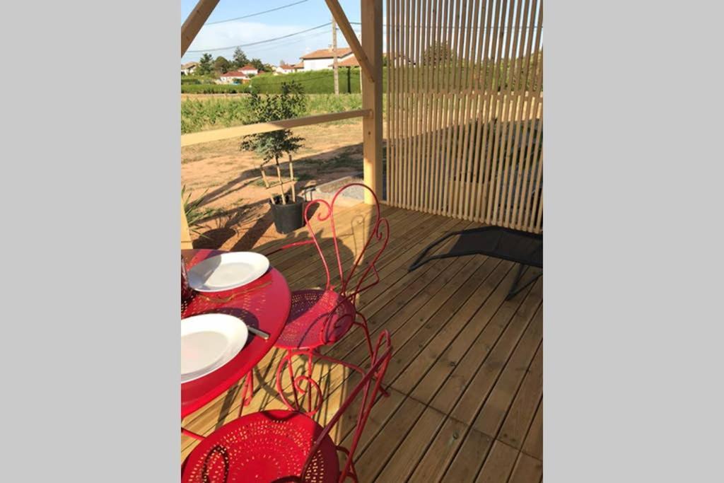 La Boheme, Gite De Charme Quincié-en-Beaujolais Exterior foto