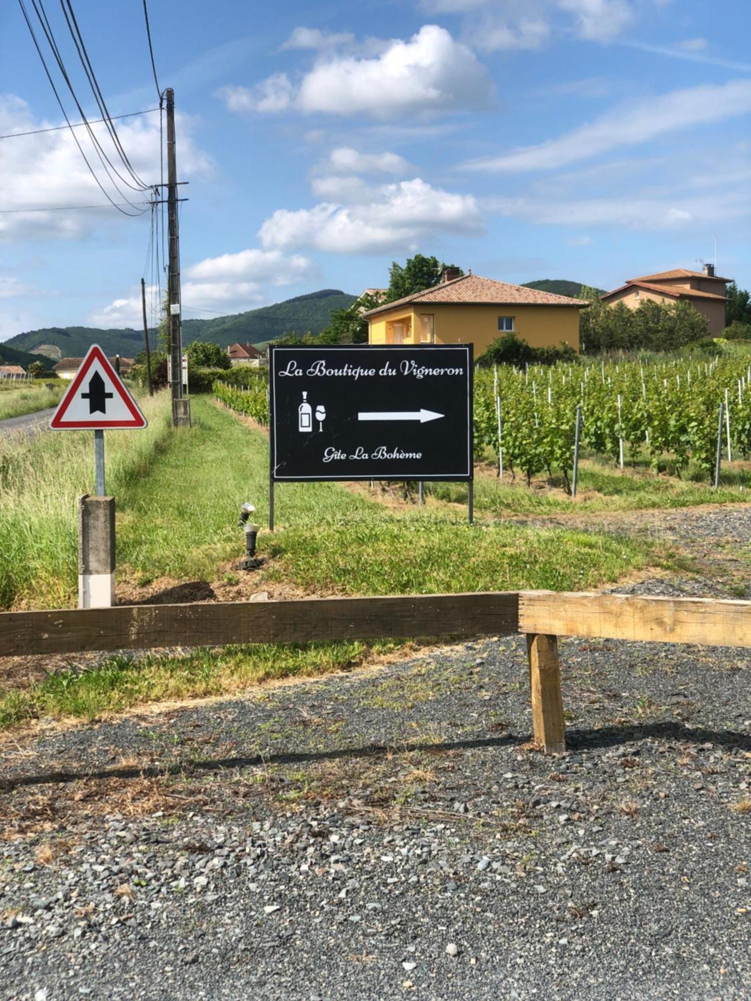 La Boheme, Gite De Charme Quincié-en-Beaujolais Exterior foto